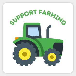 Support Farming Sticker